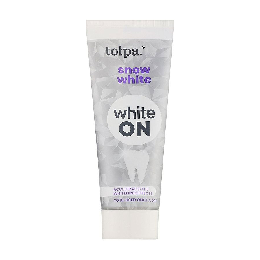 Відбілювальна зубна паста Tolpa White On Snow White Toothpaste, 50 мл